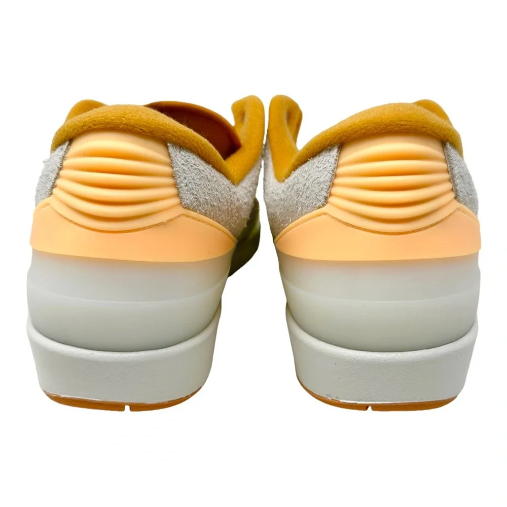 Air Jordan 2 Retro Low DV9956118 Sail/Light Curry/Cobblestone/Melon Tint Size 14 - Picture 9 of 9